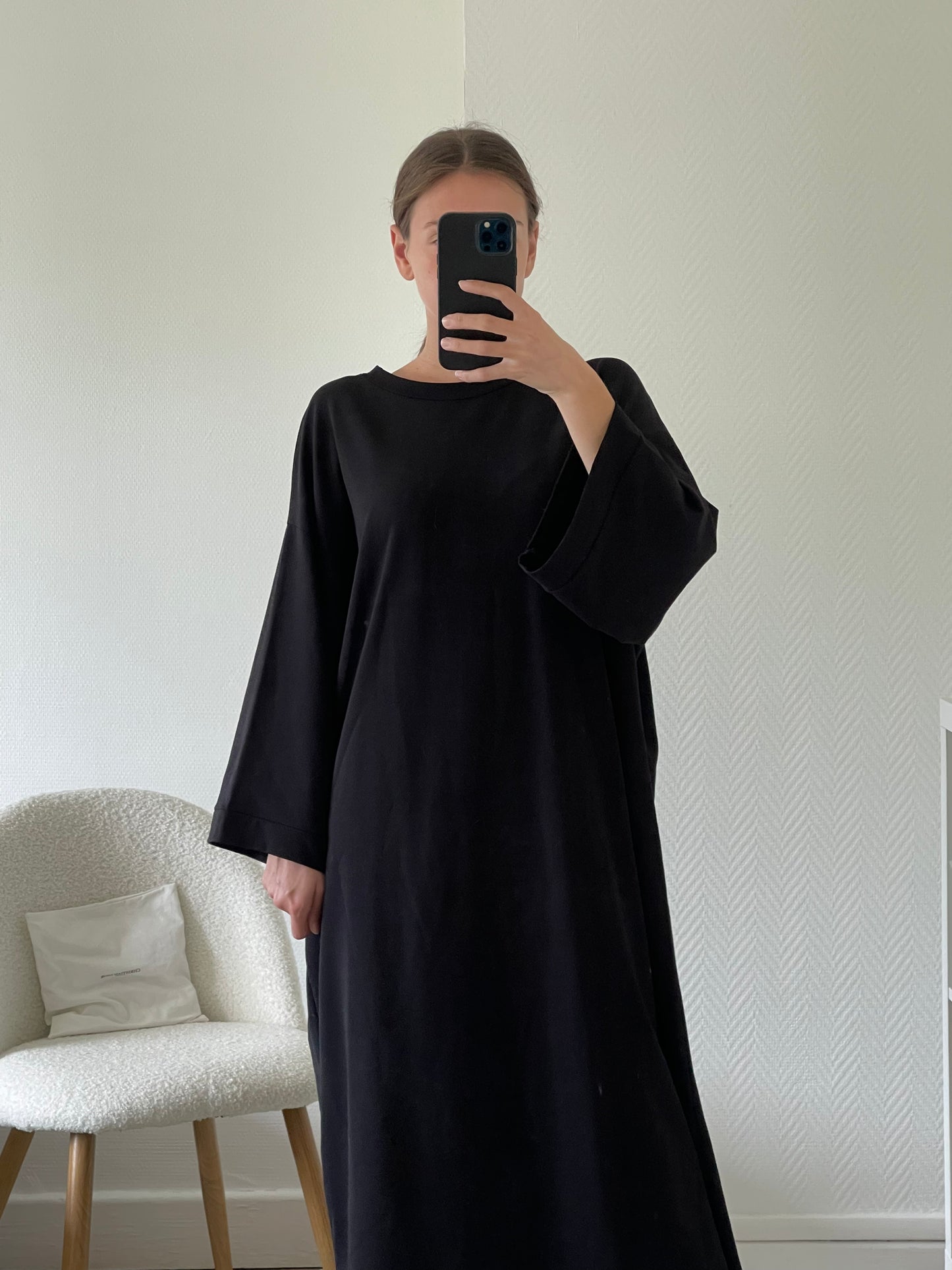 Robe longue over size