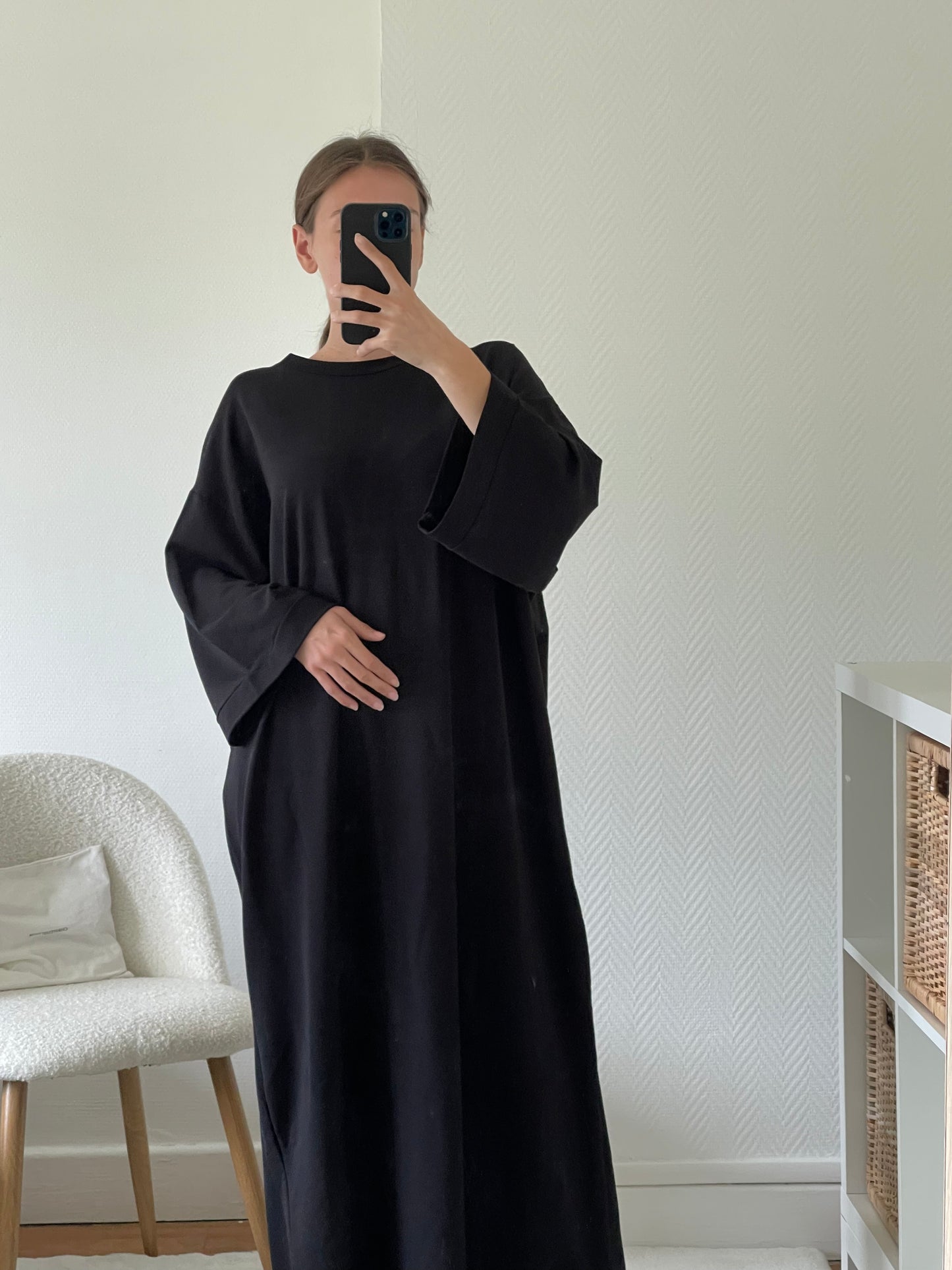 Robe longue over size