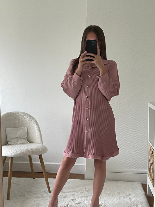 Robe plissée Bruna