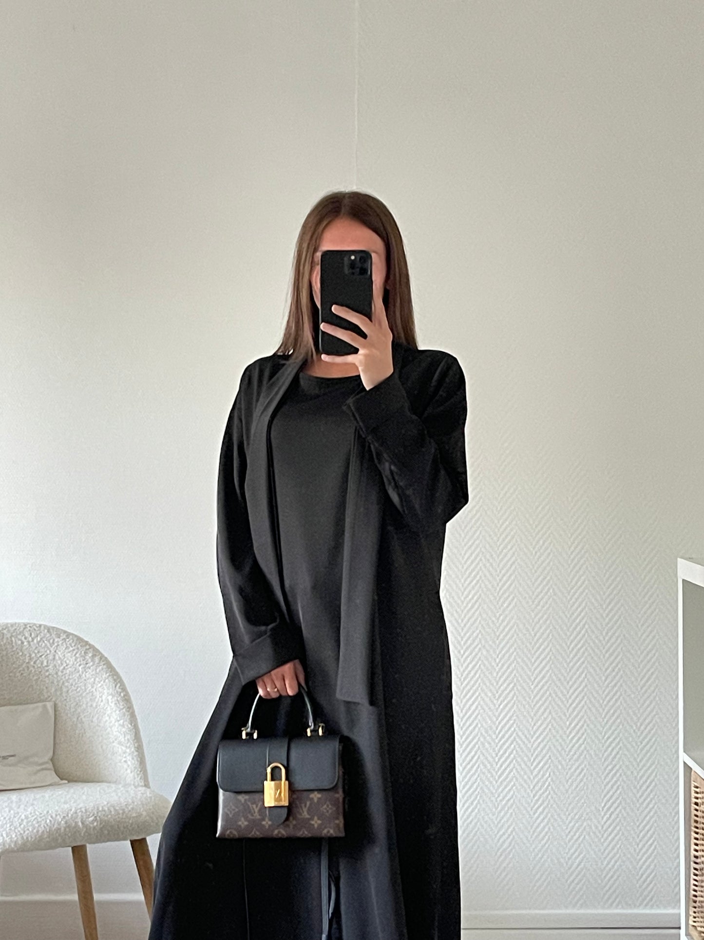 Abaya noir